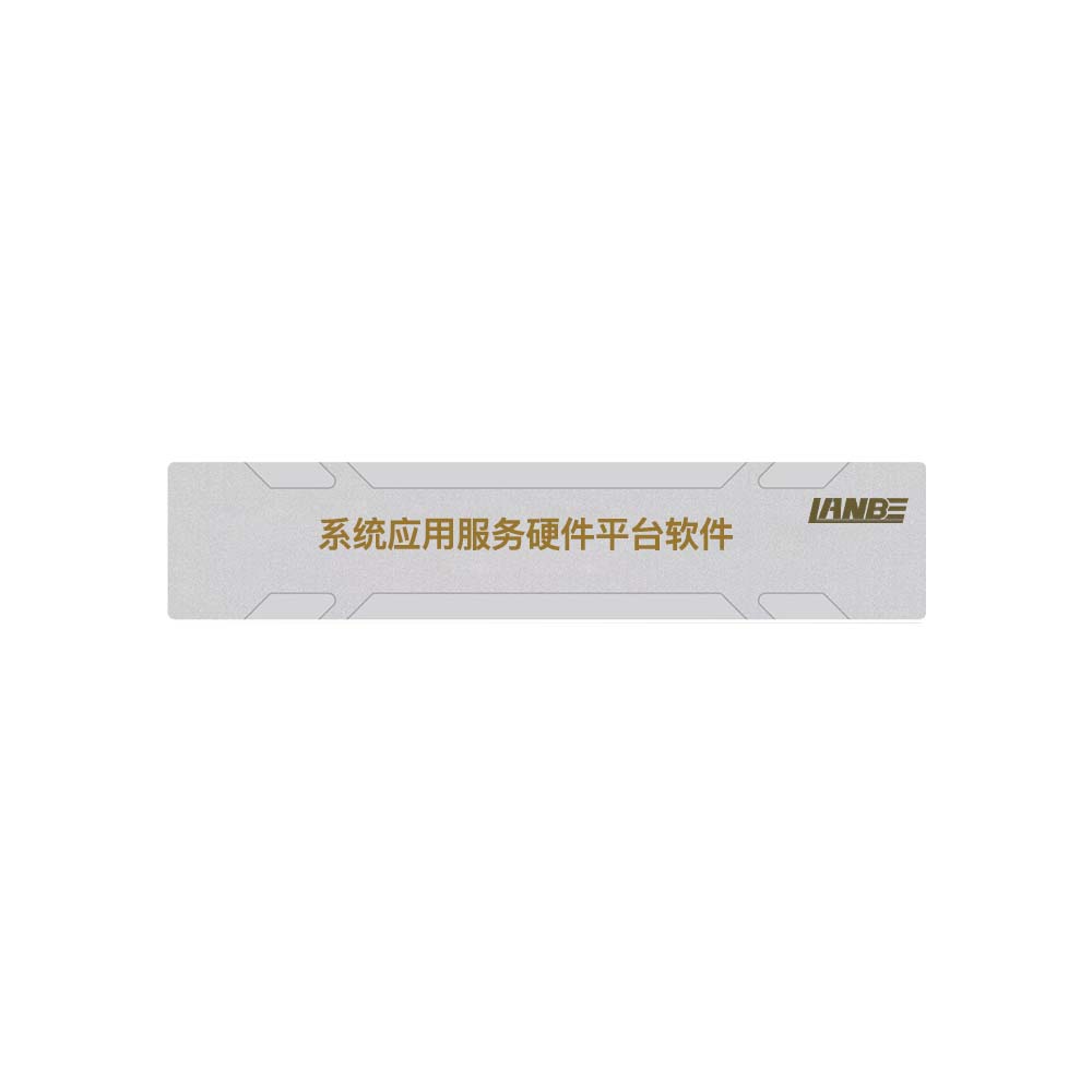 系统应用服务硬件平台软件